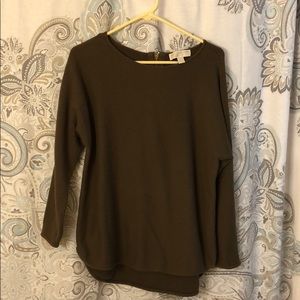 Michael Kors Olive Green Sweater